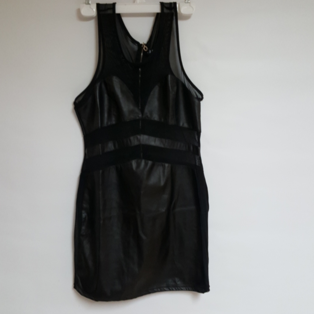 OASAP faux leather bodycon